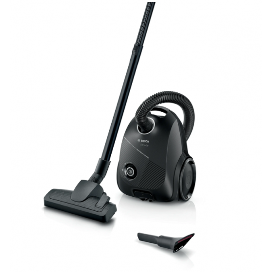 BOSCH BGBS2BA2 Ηλεκτρική Σκούπα με σακούλα Μαύρο BOSCH BGBS2BA2 Ηλεκτρική Σκούπα με σακούλα Μαύρο